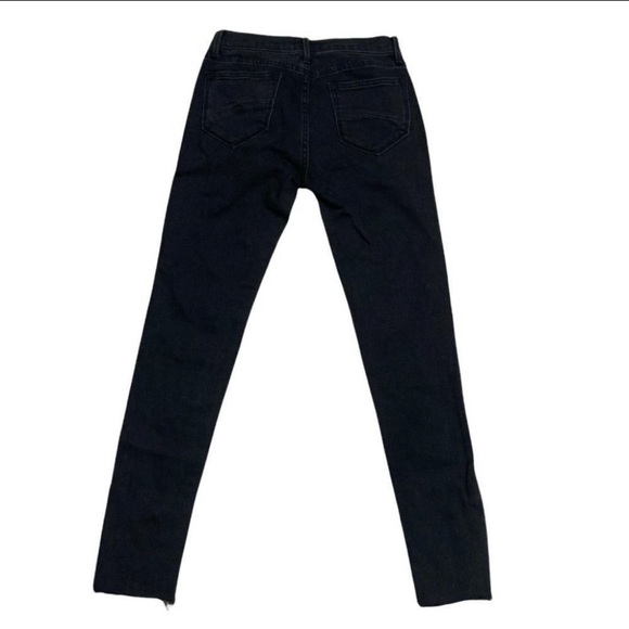 Black Studded Driftwood Jeans, Size 25 NWT - Picture 2 of 10